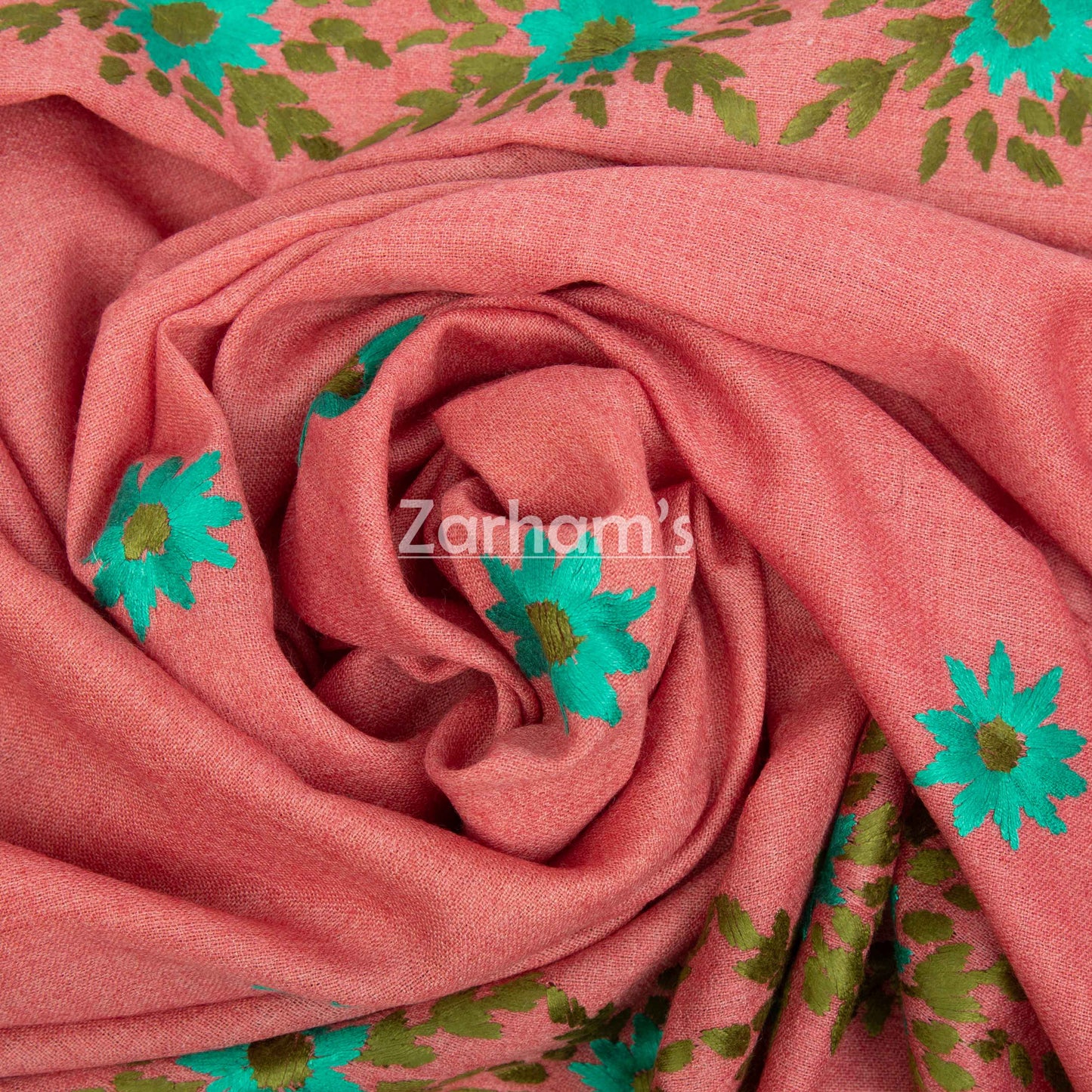 Handmade Premium quality Sindhi Embroidery Himalayan Woolen Shawl