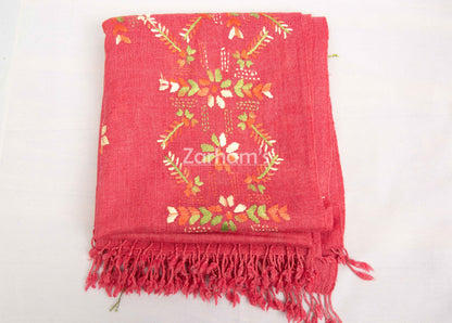 Handmade Premium quality Embroidered Pashmina Shawl