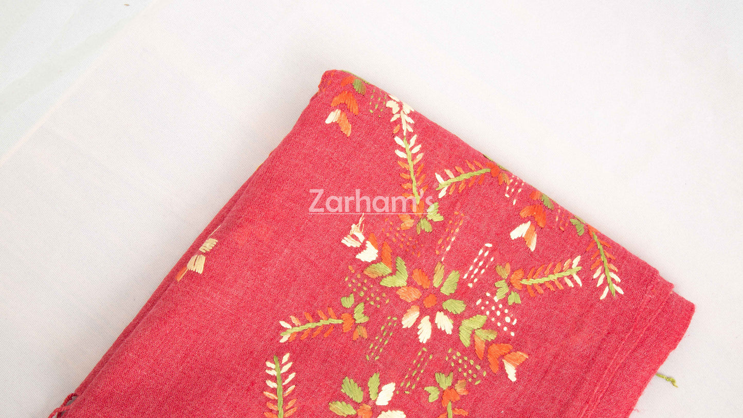 Handmade Premium quality Embroidered Pashmina Shawl