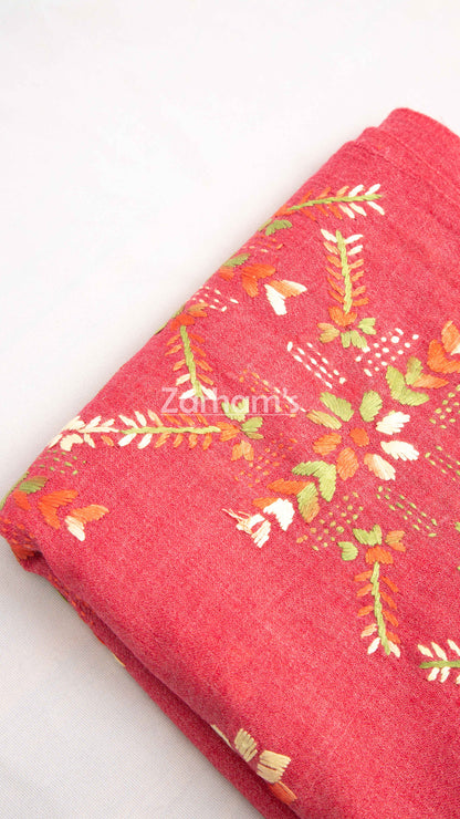 Handmade Premium quality Embroidered Pashmina Shawl