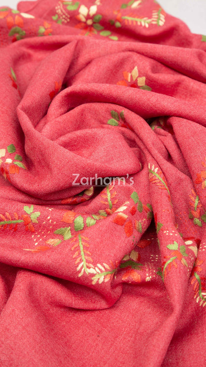Handmade Premium quality Embroidered Pashmina Shawl