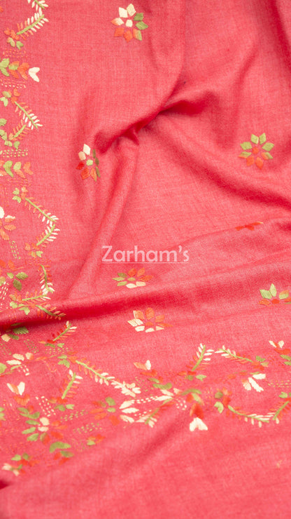 Handmade Premium quality Embroidered Pashmina Shawl