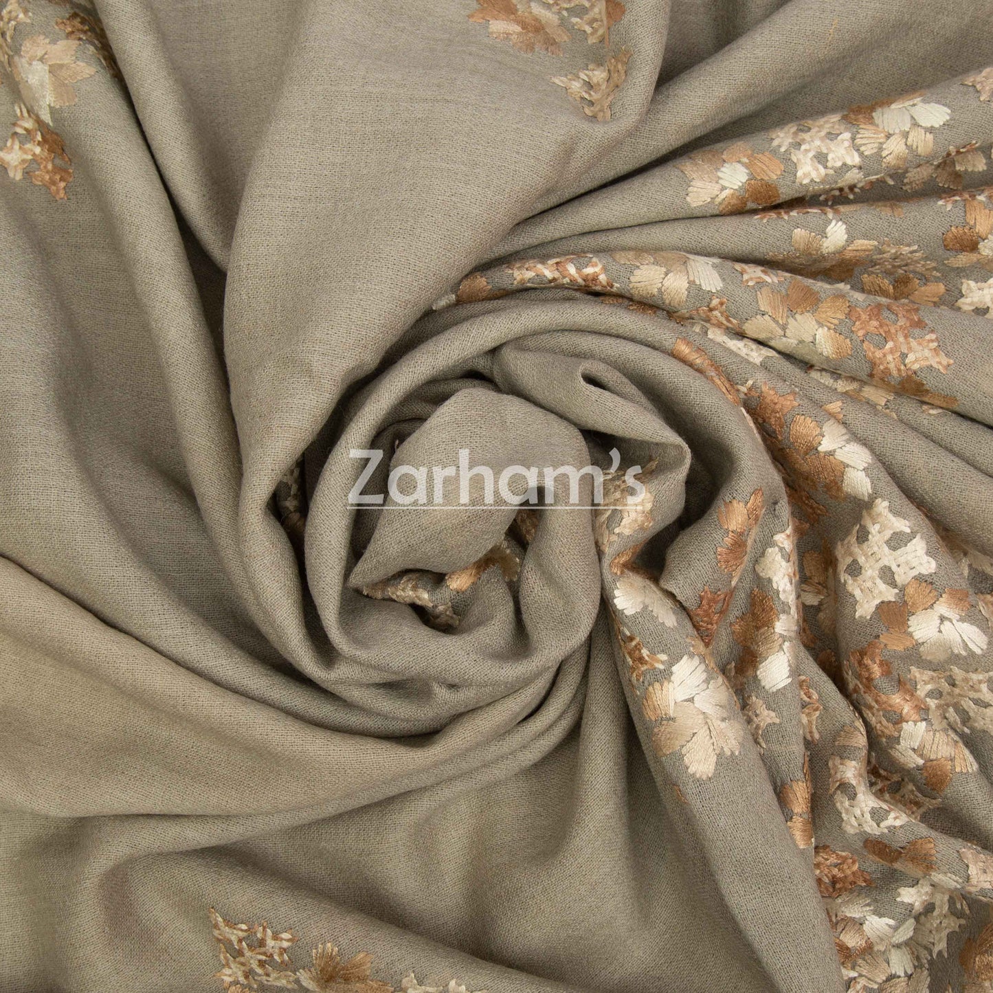 Handmade Premium quality Balochi Embroidery Himalayan Woolen Pashmina Shawl