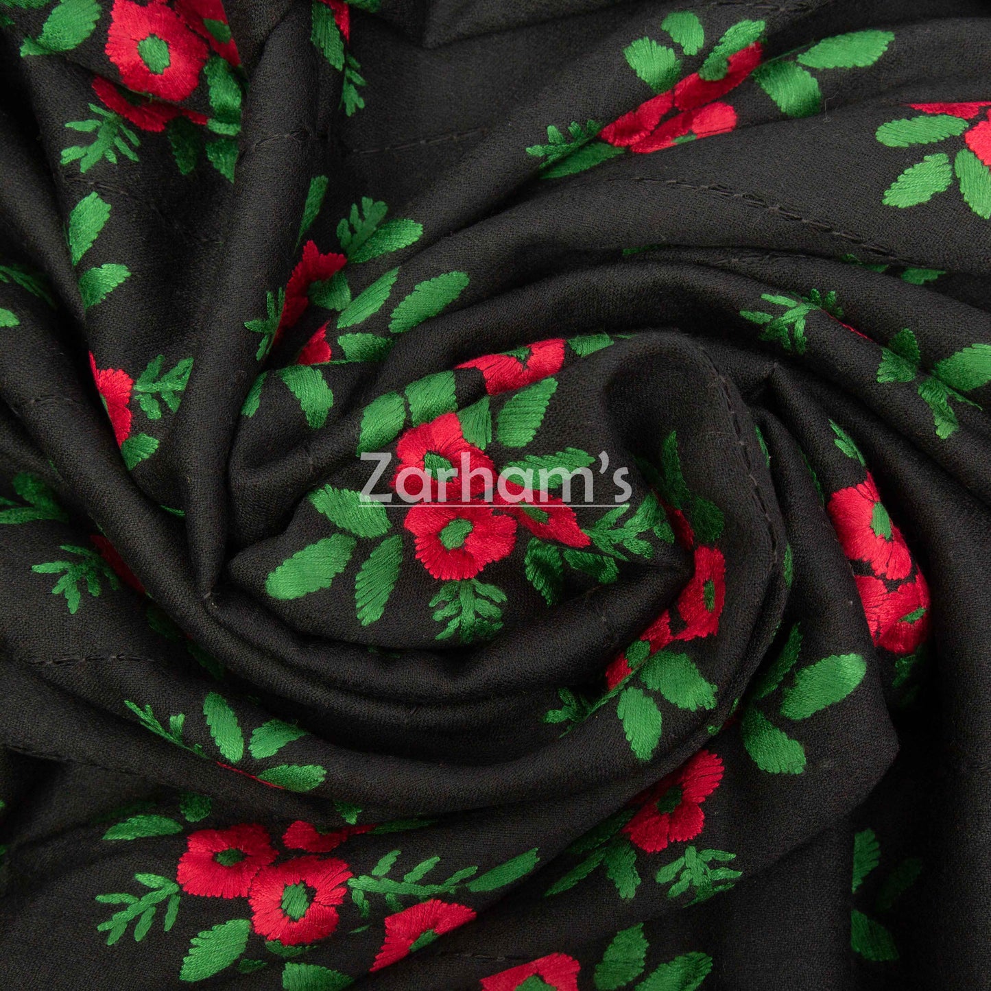 Handmade Premium Embroidered Pashmina Shawl