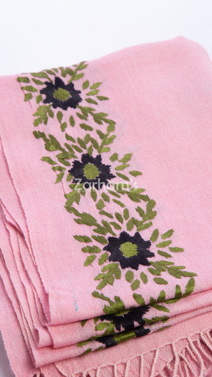 Hand Woven and Hand Embroidered Pashmina Shawl