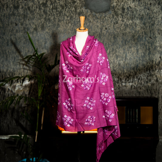 Handmade Premium quality Pashmina Shawl Balochi Embroidery