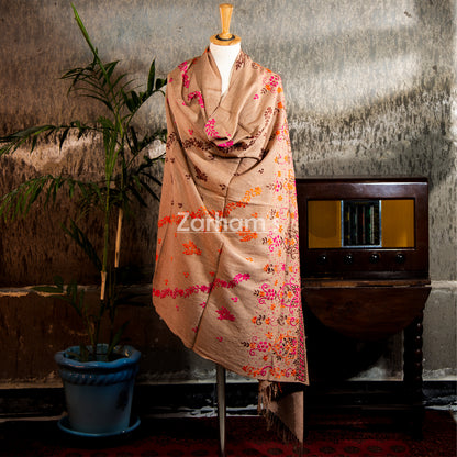 Hand Embroided Premium quality Pure Woolen Shawl for women