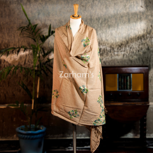 Handmade Pashmina Shawl Balochi Embroidery